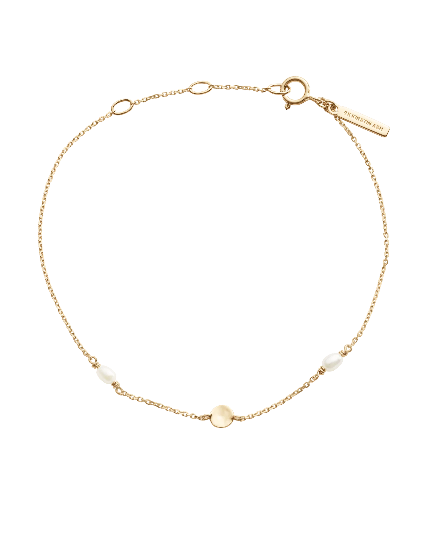 Kirstin Ash Bracelets Gold Kirstin Ash Vacation Fine Pearl Bracelet – 9k Solid Gold & Silver