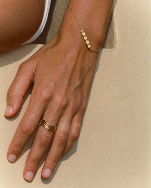 Kirstin Ash Bracelets Kirstin-ash Seaside Bracelet (18K GOLD PLATED)