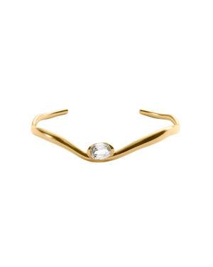 Kirstin Ash Bracelets Kirstin Ash Unfold Cuff – 18K Gold Plated
