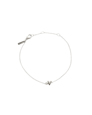 Kirstin Ash Bracelets Silver Kirstin ash Abode Heart Bracelet