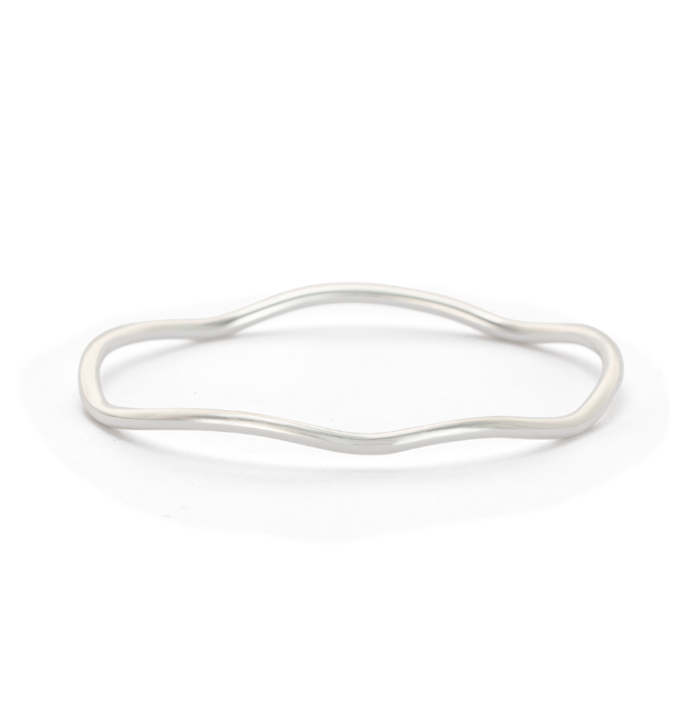 Kirstin Ash Bracelets Silver Kirstin Ash Botanical Bangle