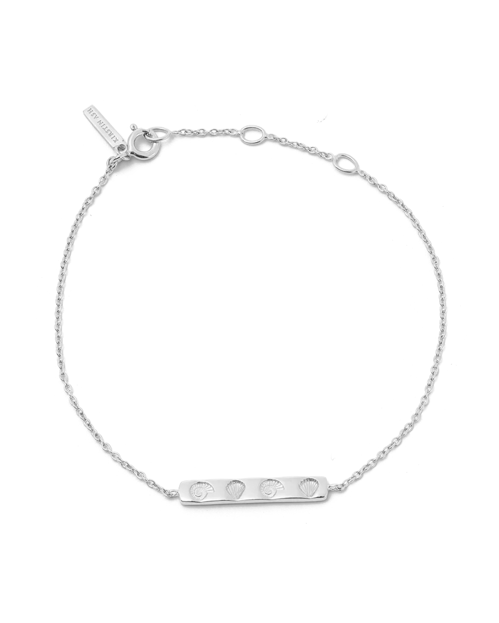 Kirstin Ash Bracelets Silver Kirstin Ash Seaside Bracelet – Sterling Silver & 18K Gold Plated