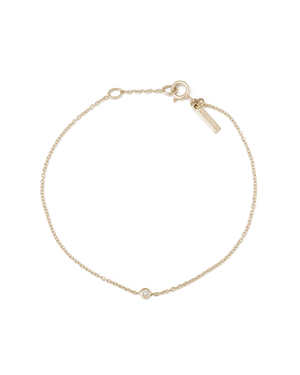 Kirstin Ash Bracelets Solid Gold Petite Diamond Bracelet