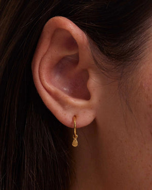 Kirstin Ash Earrings Bloom Drop Hoops