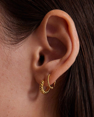 Kirstin Ash Earrings Cypress Hoops