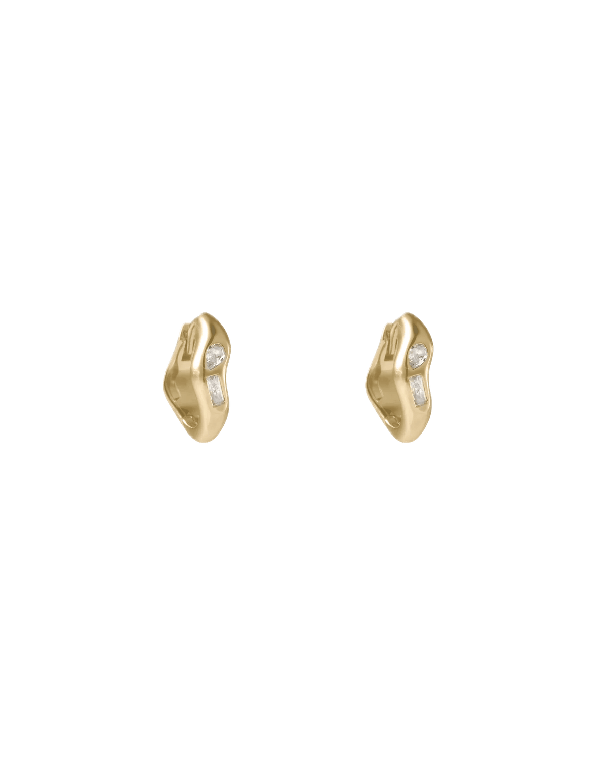 Kirstin Ash Earrings Gold Kirstin Ash Place Hoops