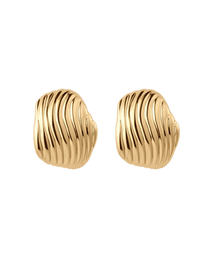 Kirstin Ash Earrings Gold Kirstin Ash Rise Oversized Studs (18K Gold Plated & Silver)