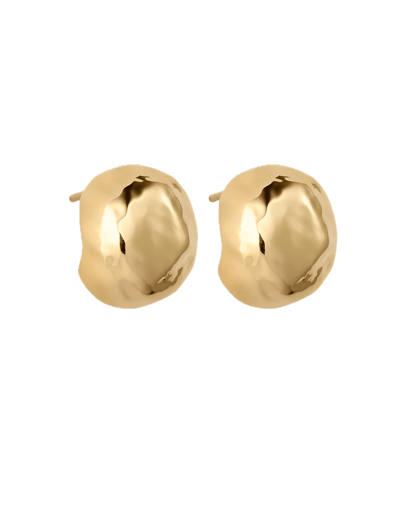 Kirstin Ash Earrings Gold Kirstin Ash Within Motion Oversized Studs (18K Gold Plated & Silver)