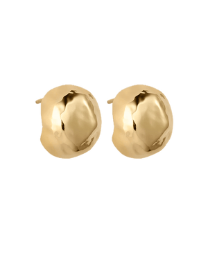 Kirstin Ash Earrings Gold Kirstin Ash Within Motion Oversized Studs (18K Gold Plated & Silver)