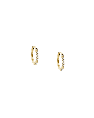 Kirstin Ash Earrings Kirstin Ash Diamond Eternity Sleepers (14K Gold)