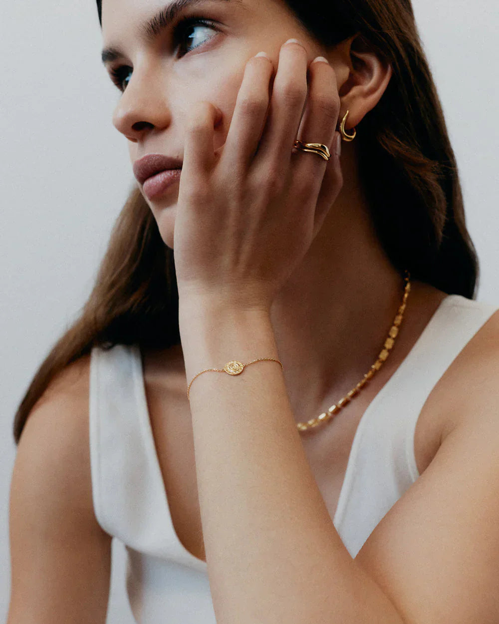 Kirstin Ash Earrings Gold Kirstin Ash Earrings Hoops