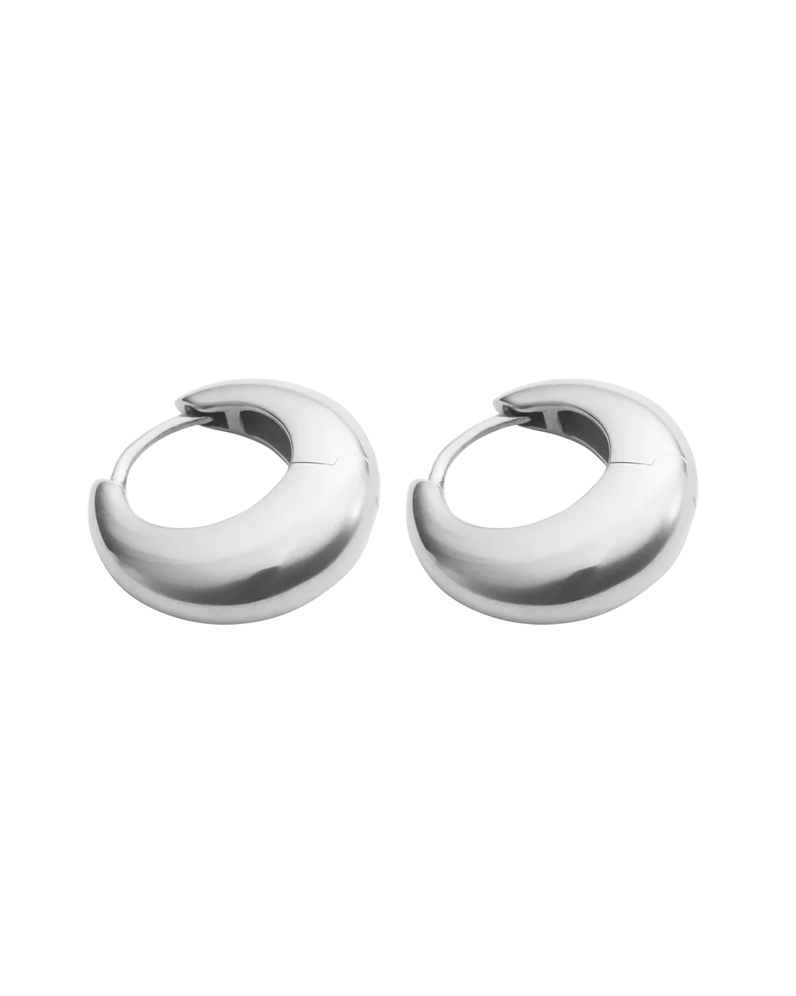 Kirstin Ash Earrings Kirstin Ash Indigo Hoops Medium (18K Gold Plated & Silver)