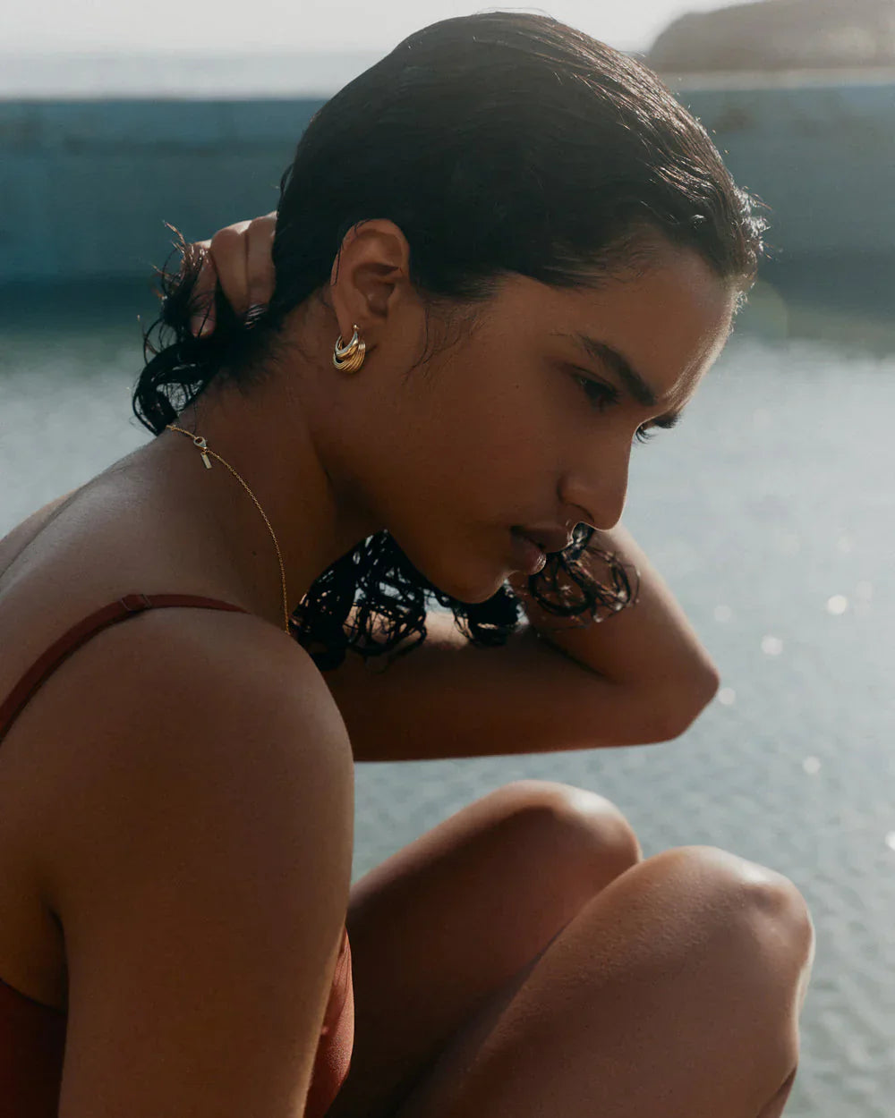 Kirstin Ash Earrings Gold Kirstin Ash Mondo Hoops