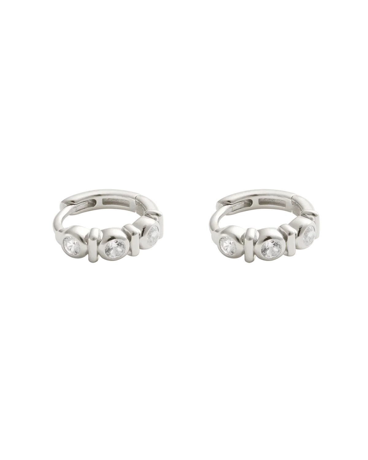 Kirstin Ash Earrings Kirstin Ash Vale Tennis Huggies