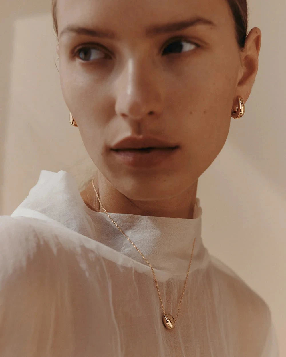 Kirstin Ash Earrings Kirstin Ash Within Motion Hoops