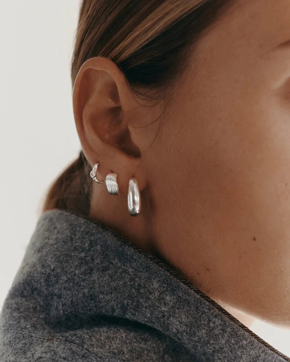 Kirstin Ash Earrings Kirstin Ash Within Motion Hoops