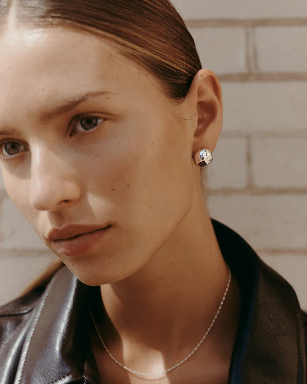 Kirstin Ash Earrings Kirstin Ash Within Motion Oversized Studs (18K Gold Plated & Silver)
