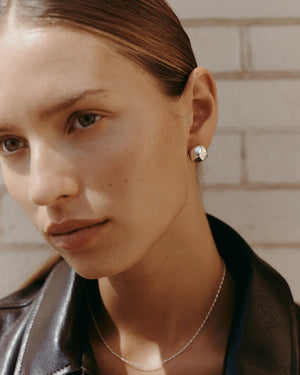 Kirstin Ash Earrings Kirstin Ash Within Motion Oversized Studs (18K Gold Plated & Silver)