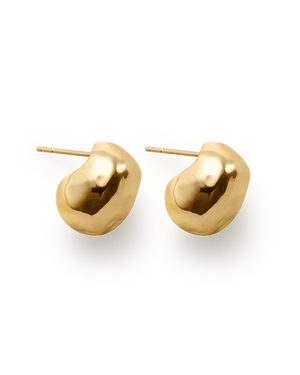 Kirstin Ash Earrings Kirstin Ash Within Motion Oversized Studs (18K Gold Plated & Silver)