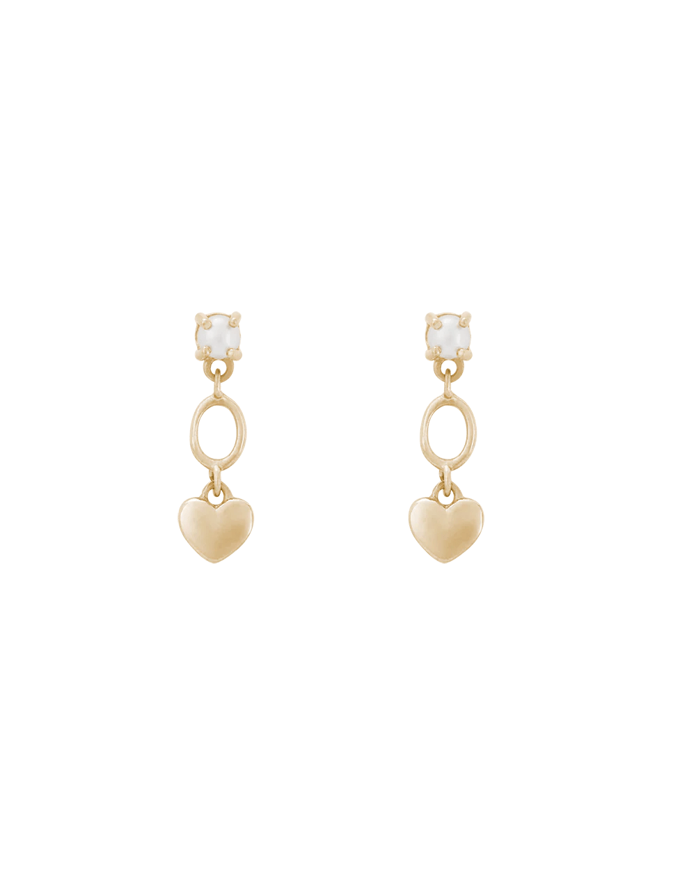 Kirstin Ash Earrings L'Amour Heart Earrings