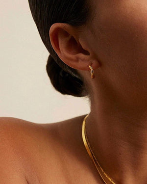 Kirstin Ash Earrings Onda Hoop Earrings