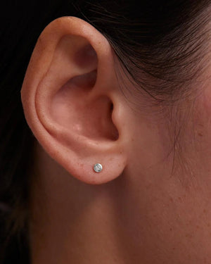 Kirstin Ash Earrings Petite Diamond Studs