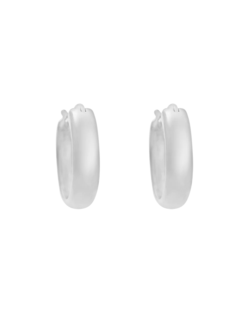 Kirstin Ash Earrings Silver Era Hoop Earrings