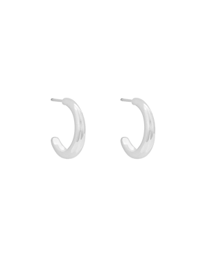 Kirstin Ash Earrings Silver Grace Infinity hoops