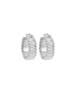 Kirstin Ash Earrings Silver Kirstin Ash Cisco Hoops