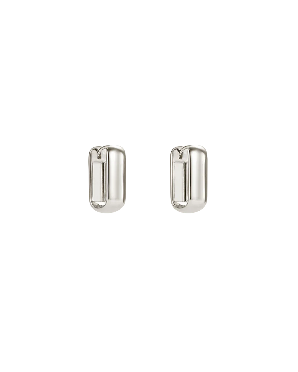 Kirstin Ash Earrings Silver Kirstin Ash Symphony Hoops Medium – Gold & Silver