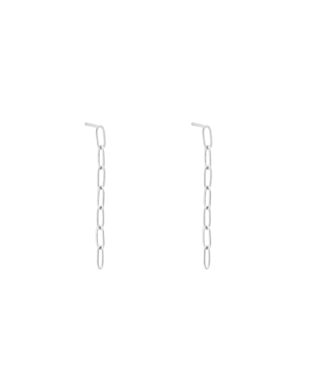 Kirstin Ash Earrings Yellow Gold Rue Chain Earrings
