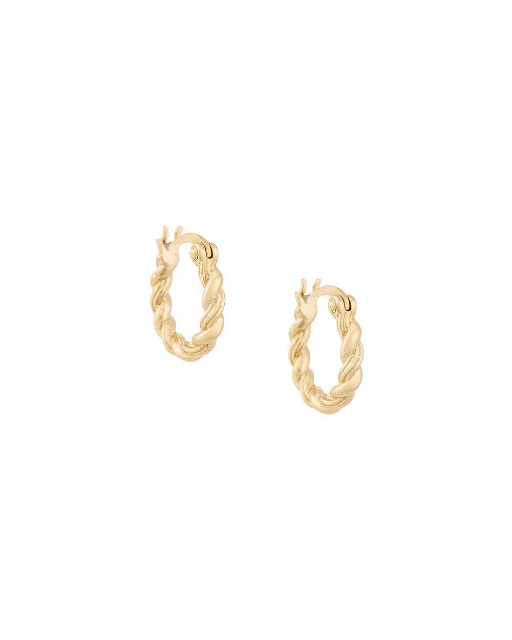 Kirstin Ash Earrings Yellow Gold / 8mm Kirstin Ash Horizon hoop earrings