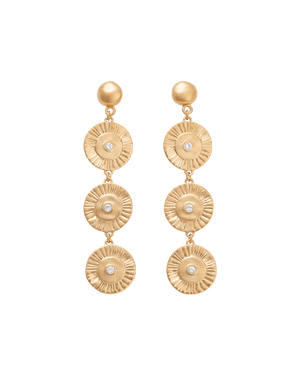 Kirstin Ash Earrings Yellow Gold Kirstin Ash after glow earrings