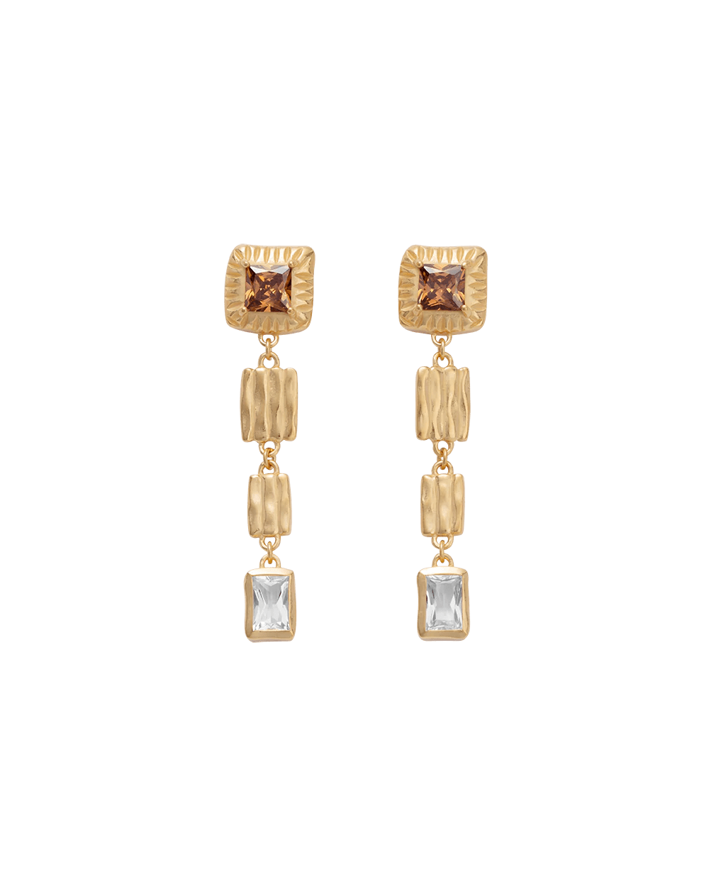 Kirstin Ash Earrings Yellow Gold Kirstin Ash Cisco drop earrings