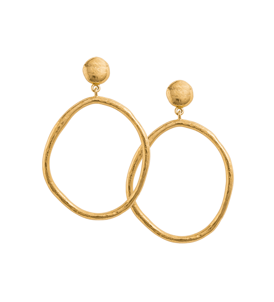 Kirstin Ash Earrings Yellow Gold Kirstin Ash Golden Light Earrings