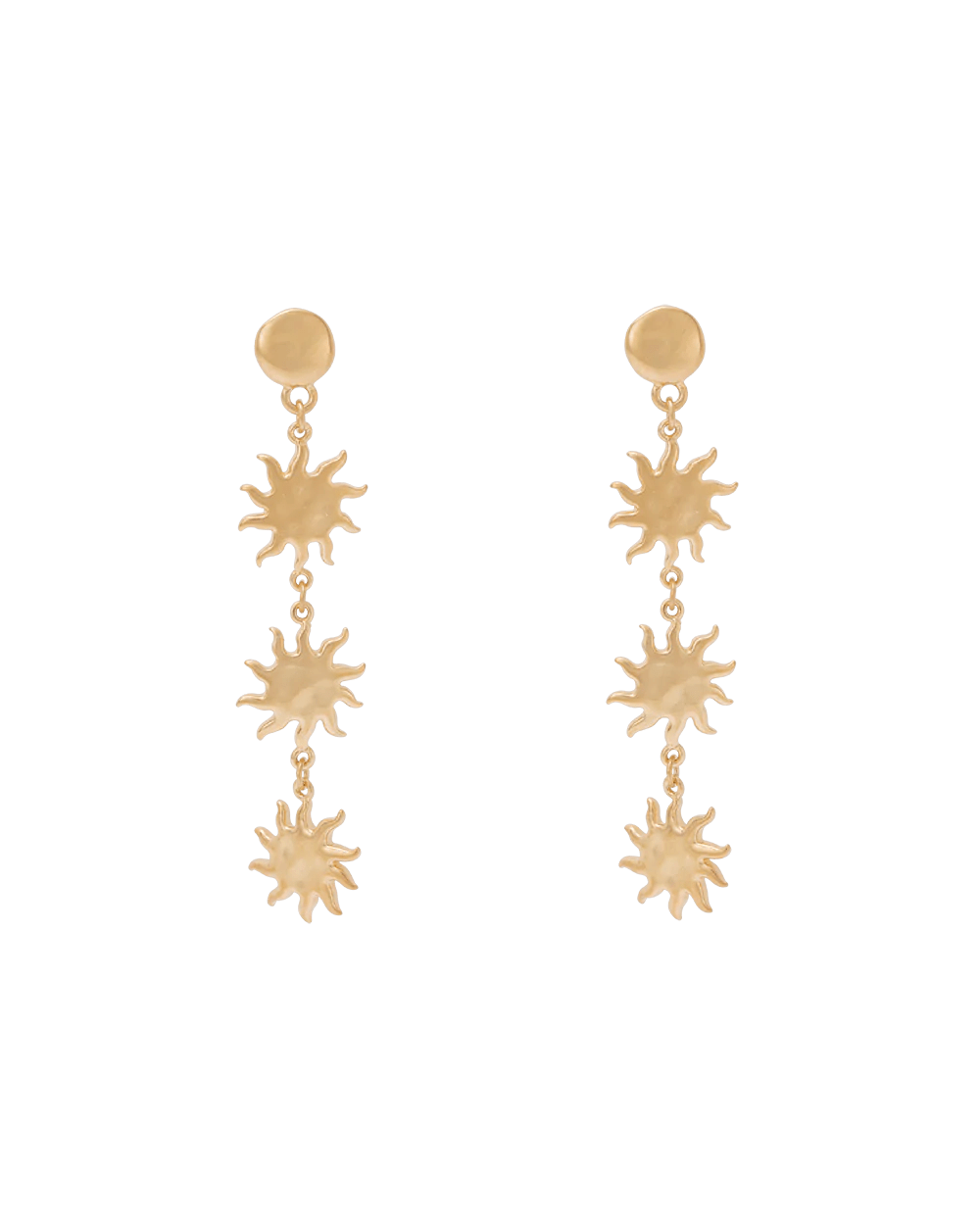 Kirstin Ash Earrings Yellow Gold Kirstin Ash Solis Earrings