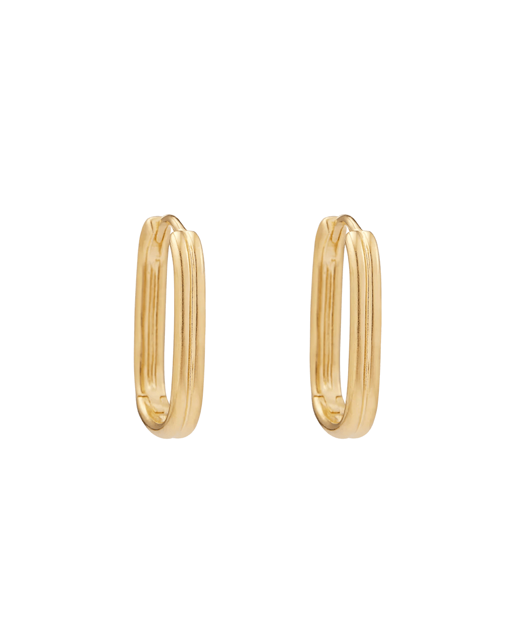Kirstin Ash Earrings Yellow Gold / Medium Roam Hoops Earrings