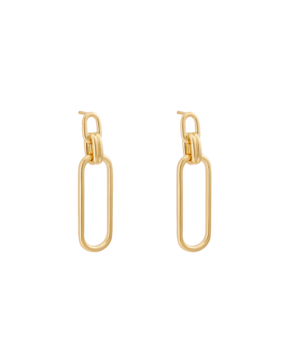 Kirstin Ash Earrings Yellow Gold Roam Earrings