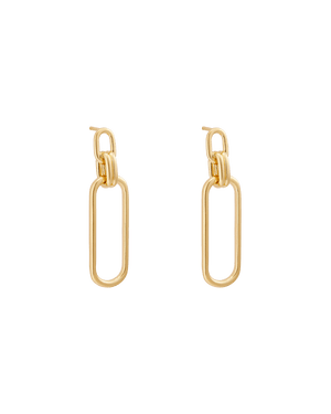 Kirstin Ash Earrings Yellow Gold Roam Earrings