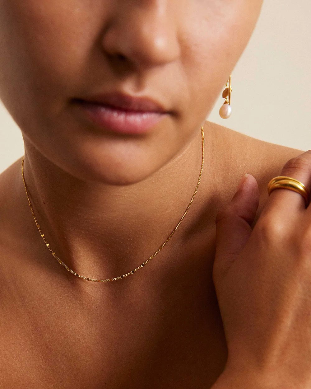 Kirstin Ash Necklaces Yellow Gold Era Chain Necklace