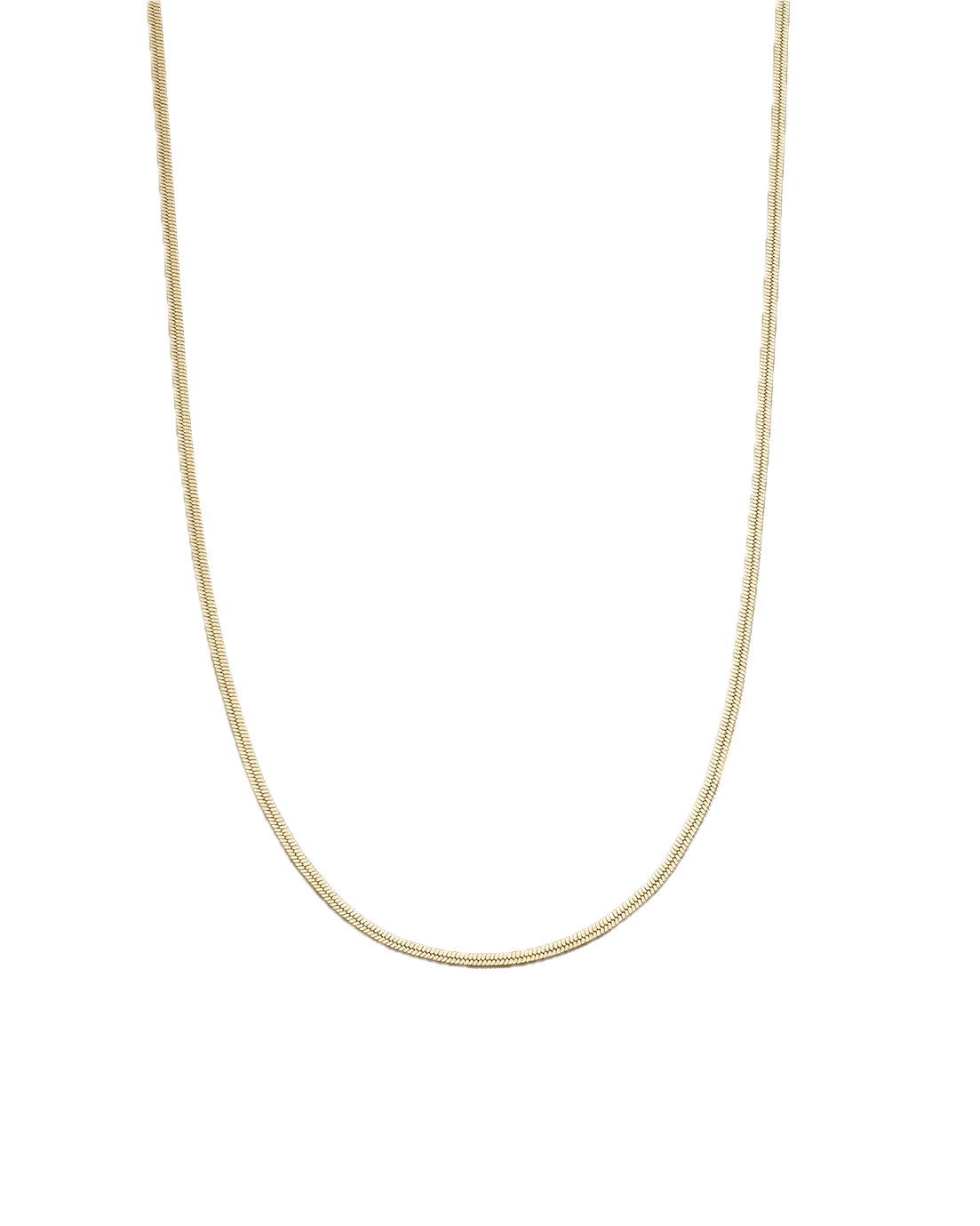 Kirstin Ash Necklaces Gold Kirstin Ash Elemental Herringbone Chain