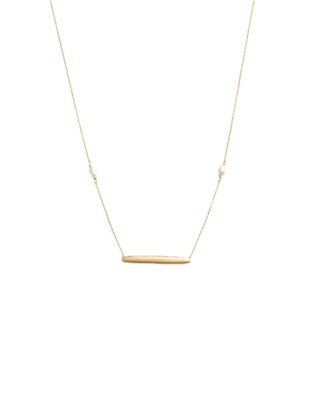 Kirstin Ash Necklaces Gold Kirstin Ash Maris Engravable Necklace