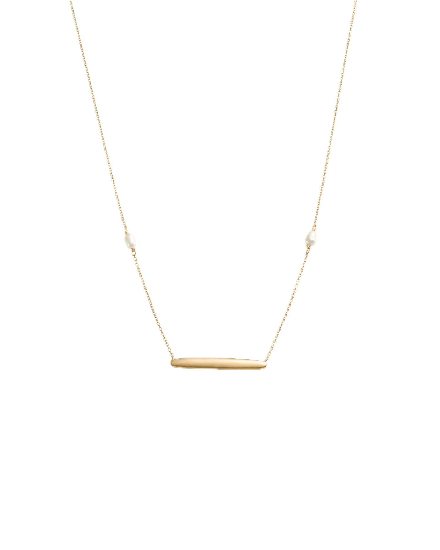 Kirstin Ash Necklaces Gold Kirstin Ash Maris Engravable Necklace