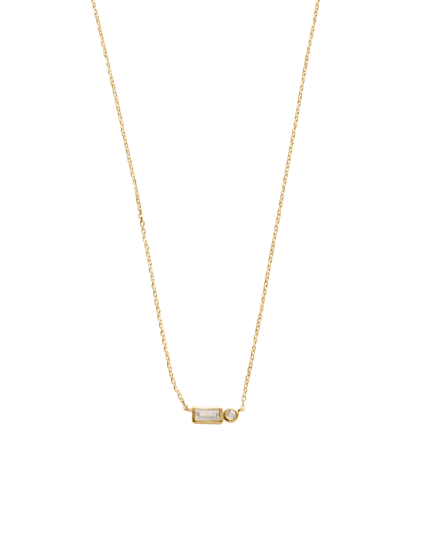 Kirstin Ash Necklaces Gold Kirstin Ash Vantage Topaz Necklace