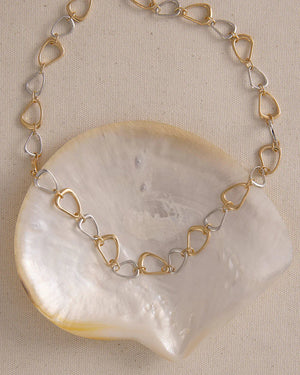 Kirstin Ash Necklaces Kirstin Aah Flux Necklace  Mixed Metal