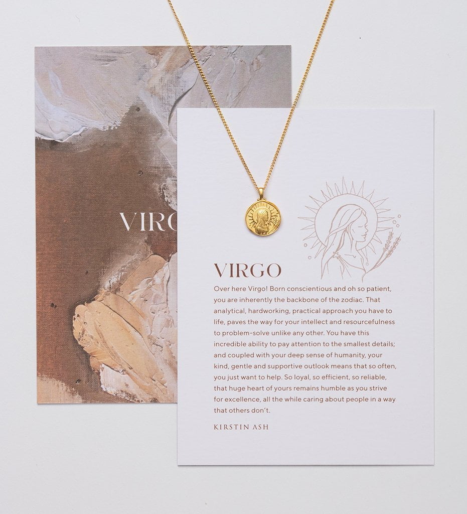 Kirstin Ash Necklaces Vermeil Kirstin  Ash Virgo  Zodiac  Necklace