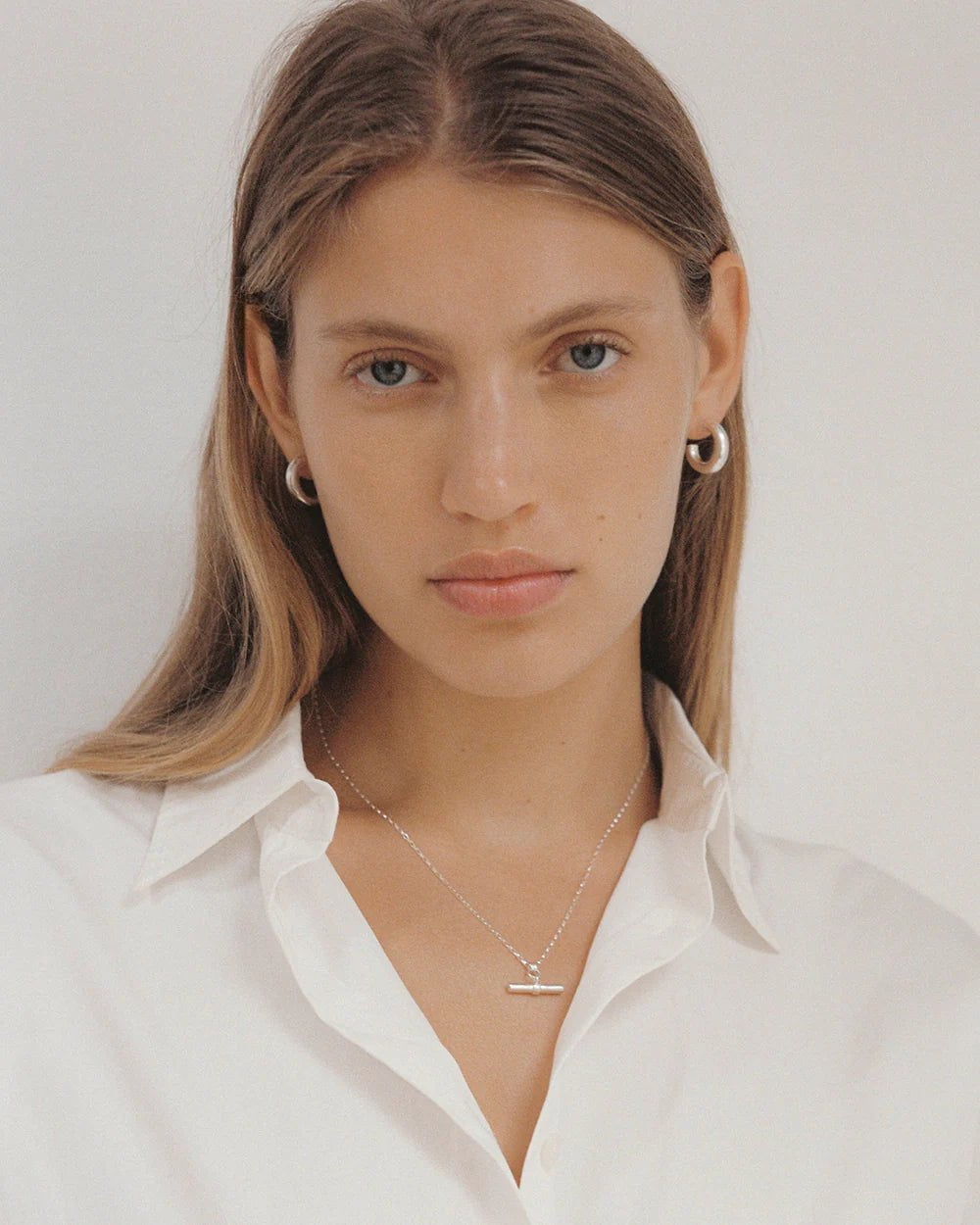 Kirstin Ash Necklaces Roam T Bar Necklace