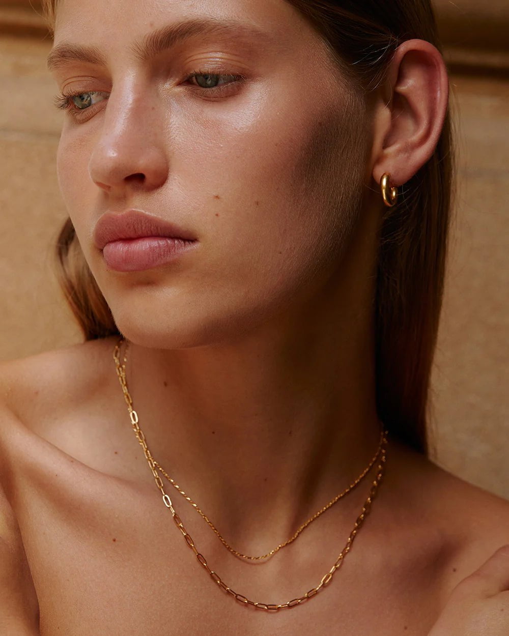 Kirstin Ash Necklaces Yellow Gold Rue Chain Necklace