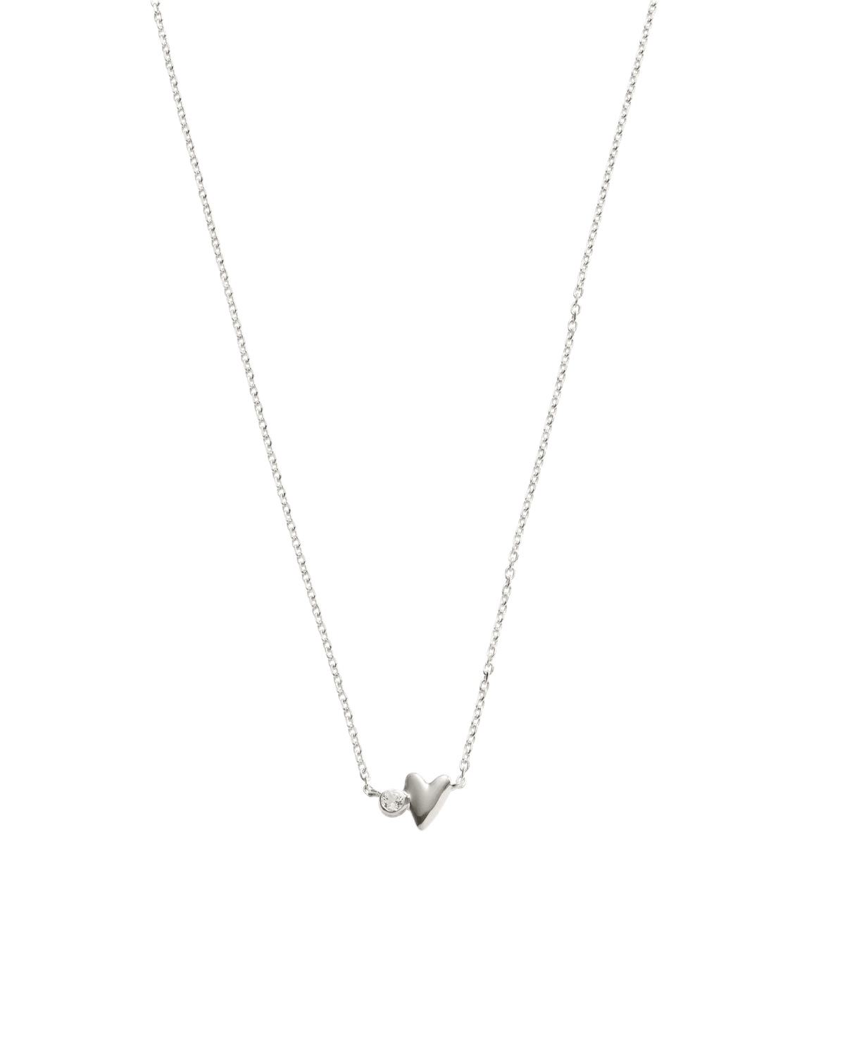 Kirstin Ash Necklaces Silver Kirstin ash Abode Heart Necklace