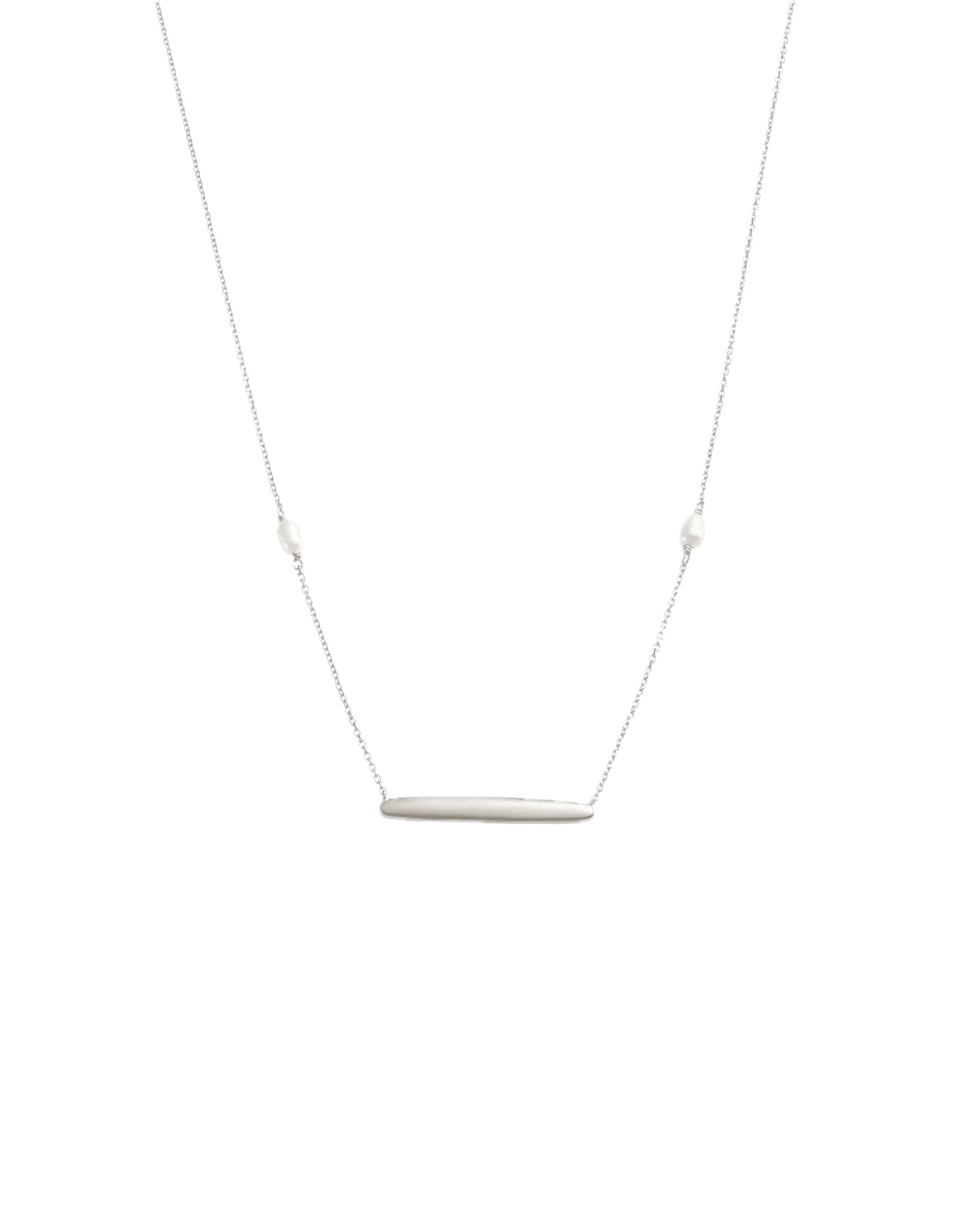Kirstin Ash Necklaces Silver Kirstin Ash Maris Engravable Necklace